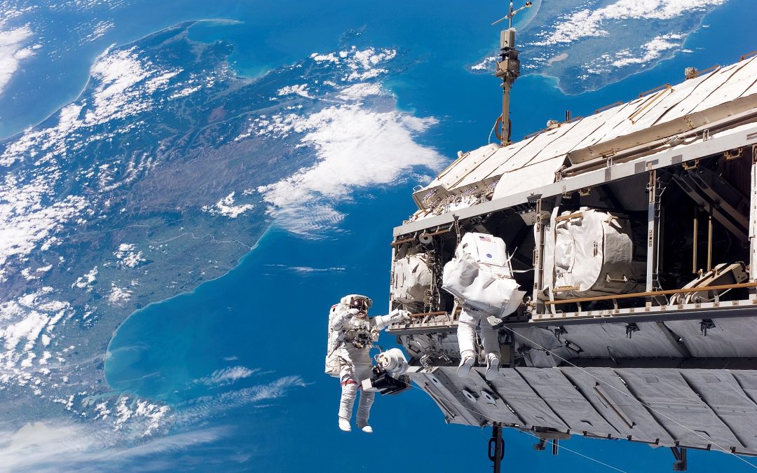 Spacewalk over New Zealand.